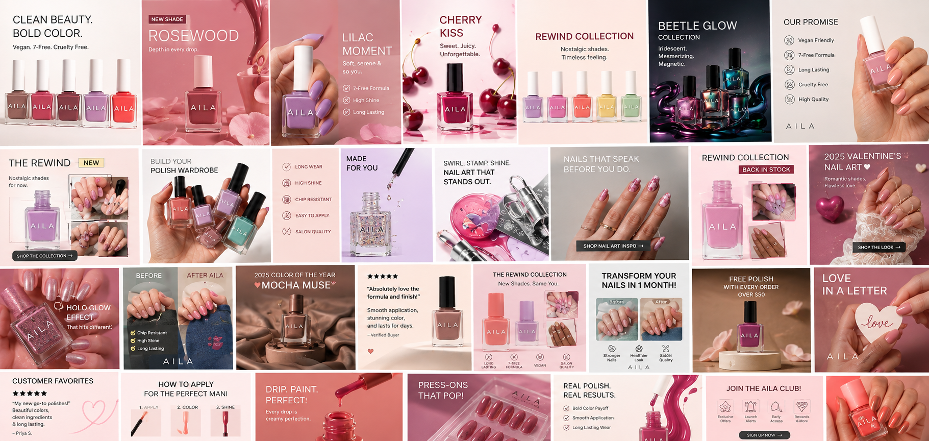 Concept ad wall developed by Adsnora for this study